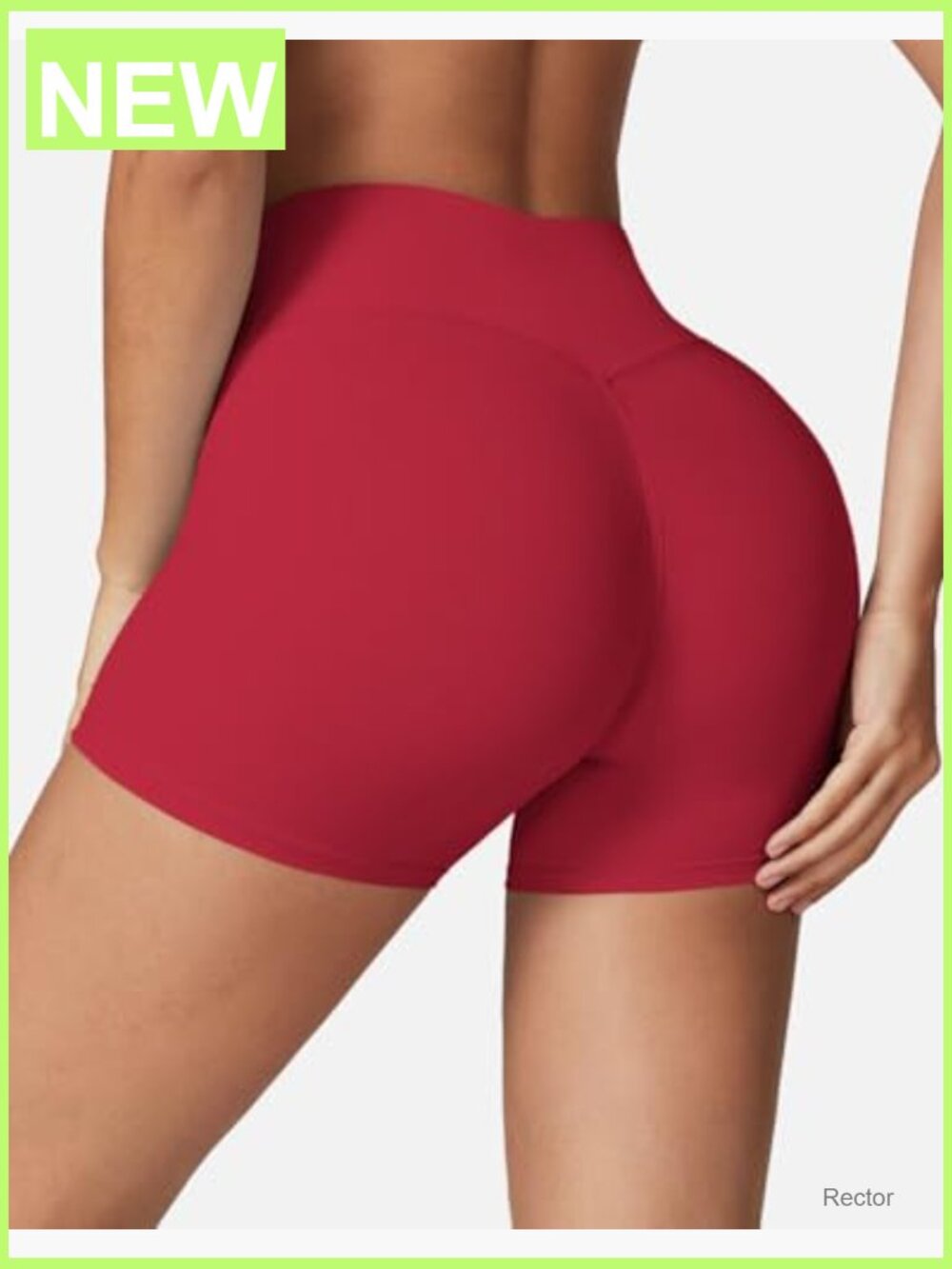 High Waist Biker Shorts 3 Pack Spandex Booty Shorts for Workout Yoga Volleyball - Picture 3 of 6